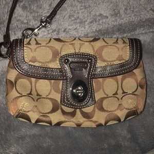 Coach wristlet